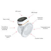 Hands-Free Electric Breast Pump | Wireless, Quiet & Rechargeable